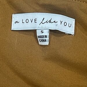 A Love Like You Brown Dress.  South Moon Under